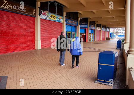 Barry, Wales, UK. 6th Oct 2020. General View of Barry Island. Credit: Lewis Mitchell Stock Photo