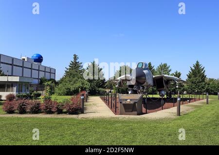 F-14 Tomcat on display at Northrop Grumman Bethpage Long Island New York Stock Photo