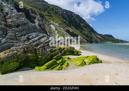 Beautiful scenery of Maghera beach at Ardara, county Donegal, Ireland Stock Photo