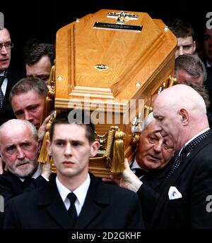 Tommy Burns funeral Stock Photo - Alamy