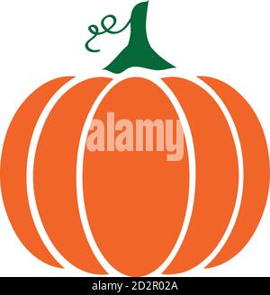 vector illustration of a leopard pumpkin. Fall, autumn celebration. Halloween, Thanksgiving Day. Stock Vector