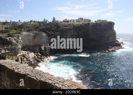 Diamond Bay Reserve, Vaucluse, Sydney. Stock Photo