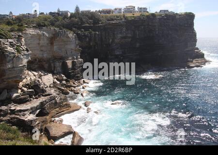 Diamond Bay Reserve, Vaucluse, Sydney. Stock Photo