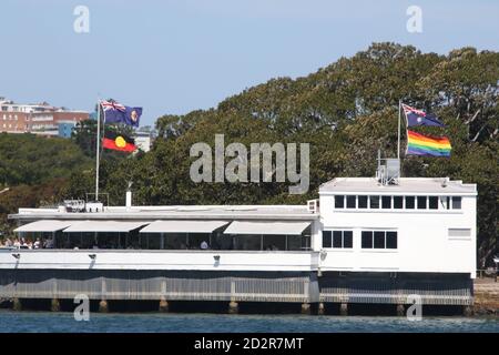 Catalina restaurant, Rose Bay, Sydney. Stock Photo