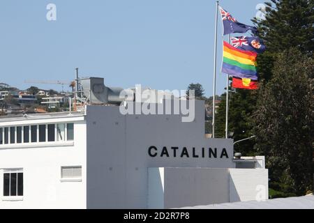 Catalina restaurant, Rose Bay, Sydney. Stock Photo