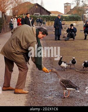 HRH The Prince of Wales during his visit to the Avon and Somerset ...