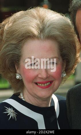 Raine, Countess of Chambrun, the estranged stepmother of the Princess of Wales is to remarry a year after the death of her hsband Earl Spencer. The Countess is engaged to French Aristocrat and businessman Count Jean-Francois De Chambrun. (CROP)  * 24/03/1996 According to newspaper reports, the Princess and Raine, seen as enemies for many years, met for lunch last week. Stock Photo