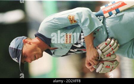 Michael Atherton during day one of the First Rothesay Test match at the ...