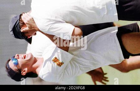 Phil Tufnell during day one of the First Rothesay Test match at the ...