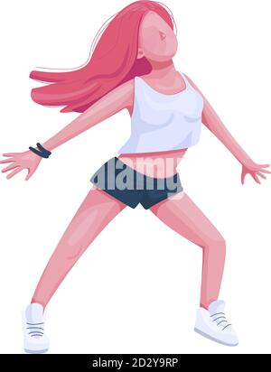 hip hop girl dance clip art