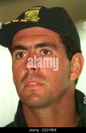 HANSIE CRONJE, CAPTAIN OF THE SOUTH AFRICAN cricket TEAM. Stock Photo