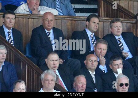 Rangers' Director of Football Gordon Smith leaves Ibrox Stadium in ...