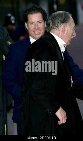 Viscount Linley leaving The Queens Chapel at St James' Palace after the christening of his son, Charles Patrick Inigo Armstrong Jones. Stock Photo