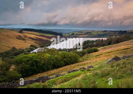 The Cray Reservoir in the Brecon Beacons National Park Stock Photo