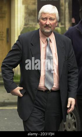 Cheltenham Lib Dem MP Nigel Jones arriving at Bristol Crown Court. The court heard how a man wielding a Samurai sword launched a frenzied attack on a political aide and tried to stab Mr Jones in a sacrificial killing. *... Father-of-two Robert Ashman, 50, of Lansdown Place, Cheltenham, was charged with murdering Gloucestershire county councillor Andrew Pennington, 39, and attempting to murder Mr Jones during a surgery in their Lib Dem offices in the town's St Georges Street. But he will not be tried on those charges after a jury last week found him mentally unfit to stand trial. Ashman today Stock Photo