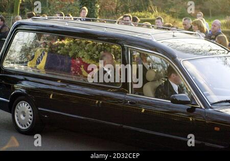 The Hearse Carrying The Coffin Of Princess Margaret - The Younger ...