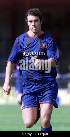 Michael Reddy Football Michael Reddy in action for Sunderland during their pre-season friendly ...