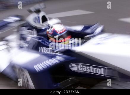 Juan Pablo Montoya during practice for the NASCAR Sprint Cup Series NRA ...