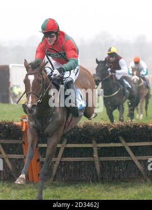 Back among the winners, Champion jockey Tony McCoy made his return to racing, following injury and he rode Ursis to victory in the Countryside Juvenile Novices Hurdle at Wetherby Races in his fist ride back. Stock Photo