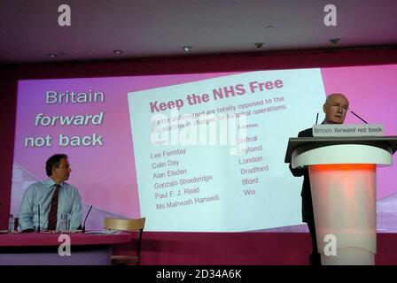 John Reid, the New Secretary of State for Northern Ireland, meets a ...