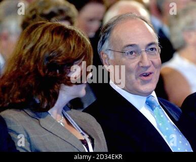 Conservative Party Leader Michael Howard sits among the delegates on the floor of the Winter gardens at the Conservative Party Conference in Blackpool today,Monday October 3rd 2005 .It will be his last conference as Party Leader See PA Story TORY Polls. PRESS ASSOCIATION PHOTO . PHOTO CREDIT SHOULD READ John Giles/PA Stock Photo