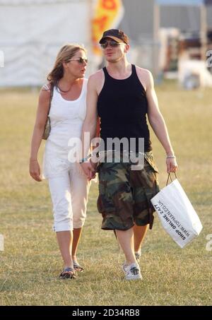 Patsy Kensit and Killa Kela @ Sprite Urban Games Stock Photo - Alamy