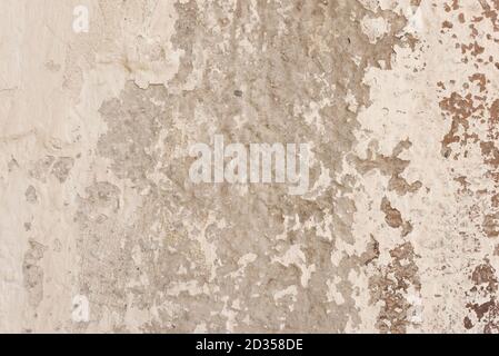 whitewash white gray paint old texture vintage abstract background Concrete wall with whitewash layer, background photo texture Stock Photo