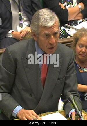 Shadow deputy Prime Minister Jack Straw during Deputy Prime Minister's ...