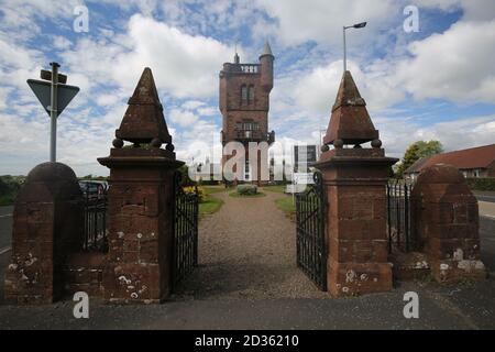 Mauchline, Ayrshire, Scotland , UK  20 May 2019 National Burns Monument Stock Photo