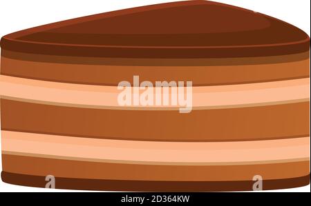 Cake icon. Cartoon of cake vector icon for web design isolated on white background Stock Vector