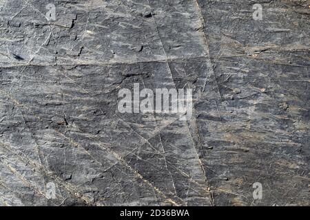 Texture of a gray natural stone Stock Photo