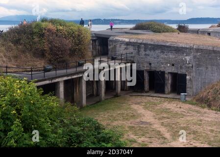 Fort Casey State Park , Whidbey Island, Washington state, USA Stock Photo