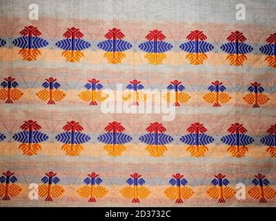 tribal pattern or ethnic pattern is used for assam motif design or muga ...