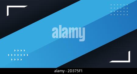 Vector Abstract, science, futuristic, energy technology concept. Digital image of light rays, stripes lines with blue light, speed and motion blur ove Stock Vector