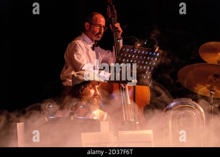 S’Arrual Jazz Mort, concierto aniversario 25 años,  Teatre del Mar, palma, Mallorca, balearic islands, Spain Stock Photo