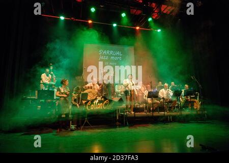 S’Arrual Jazz Mort, concierto aniversario 25 años,  Teatre del Mar, palma, Mallorca, balearic islands, Spain Stock Photo