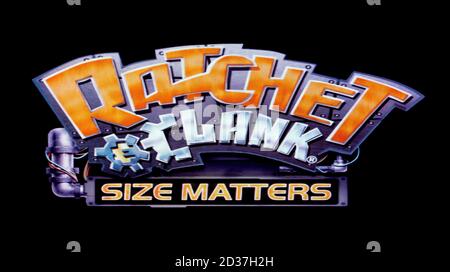 Ratchet & Clank Size Matters - Sony Playstation 2 PS2 - Editorial use only Stock Photo