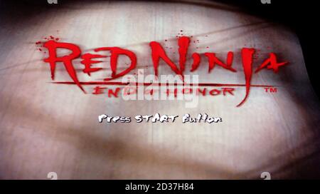Red Ninja: End of Honor (PS2) - Jeux vidéo