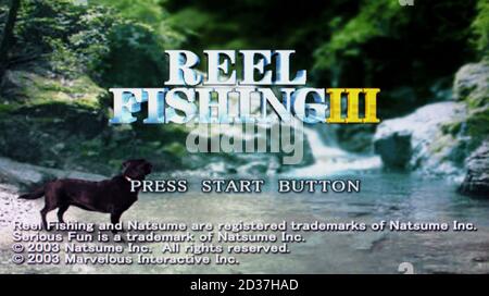 Reel Fishing III - Sony Playstation 2 PS2 - Editorial use only Stock Photo  - Alamy