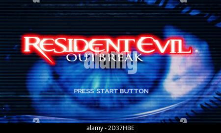 Resident Evil X Code Veronica - Sony Playstation 2 PS2 - Editorial use only  Stock Photo - Alamy