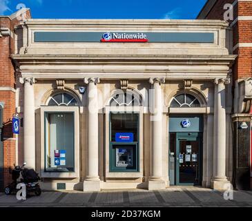 Nationwide Building Society Branch Office in Felixstowe, Suffolk, UK Stock Photo