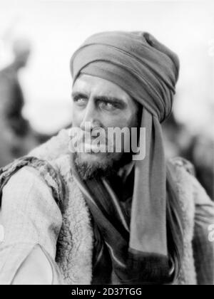 C. Aubrey Smith, on-set of the Film, 'Son of India', MGM, 1931 Stock Photo