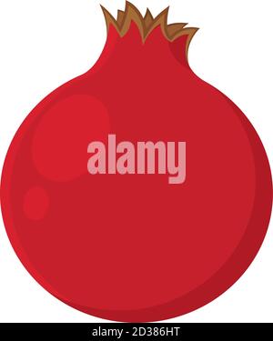 Isolated pomegranade rosh hashana jewish icon- Vector Stock Vector