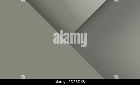 Diagonal gray dynamic stripes on white background. Modern abstract background with lines and dark shadows Stock Photo