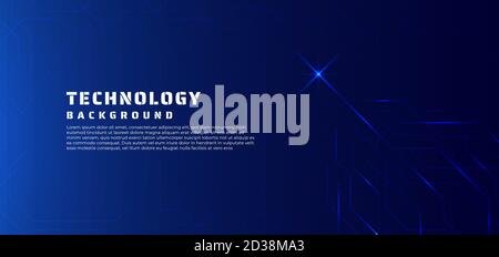 Technology background line data flow and glow light concept. vector illustration. Stock Vector