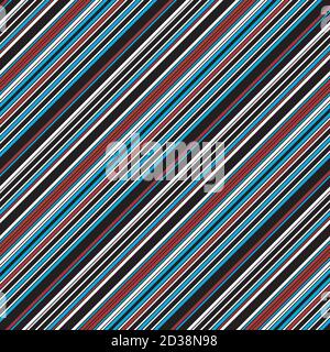 Seamless pattern with oblique colored lines Stock Vector