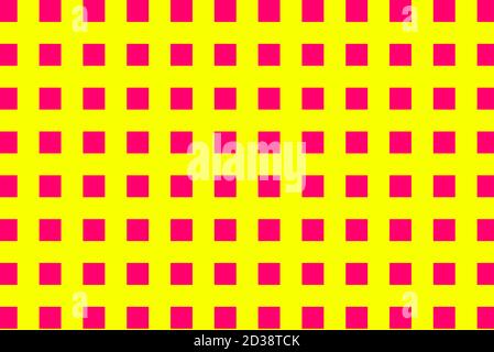 checkered Texture red yellow background Illustration Abstract hypnotics psychadelic multi colored texture.Colorful nice abstract background. Stock Photo