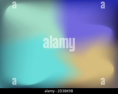 Blurred abstract background with colorful gradient. Design for advertising, banner and poster. Vector illustration Stock Vector
