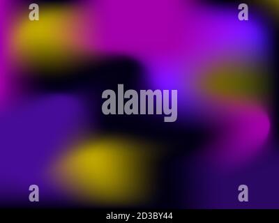 Blurred abstract background with colorful gradient. Design for advertising, banner and poster. Vector illustration Stock Vector