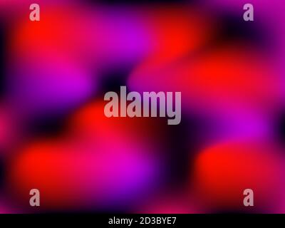 Blurred abstract background with colorful gradient. Design for advertising, banner and poster. Vector illustration Stock Vector